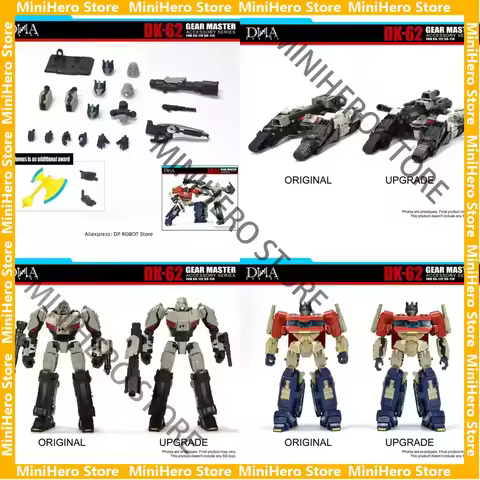 In Stock Original DNA Design DK62 Upgrade Kit 1:1 Scale ABS SS112 OP Prime SS114 Megatank