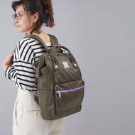 日本 Anello 軍綠色珠光牛津布 SABRINA 輕量 基本款 背囊