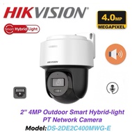 HIKVISION  DS-2DE2C400MWG-E 2-inch 4 MP IR Mini PT Dome Network Camera