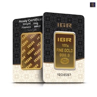 100 gram Istanbul Gold Refinery Gold Bar (IGR)
