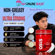 Osis Pomade Lelaki Strong Hold Tahan Lama Hair Clay Men Wax Rambut Styling Clay Rambut Lelaki 发泥 OSC