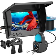 Kamera Memancing Bawah Air TMACTIME 1080P HD, Pencari Ikan Mudah Alih dengan Paparan LCD 4.3" & Lamp
