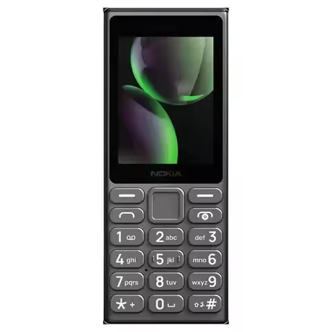 Nokia 110 2024 4G Backup Phone 2-inch 1000mAh MP3 Type-C 2SIM FM Radio LED Flashlight Physical Butto