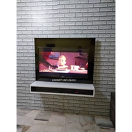 Wall mount modern floating tv cabinet / kabinet tv moden gantung (3100078026)