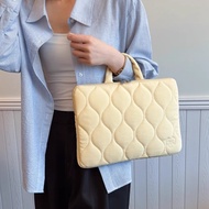 laptop sleeve South Korean Portable Laptop Bag with Diamond Design & iPad Pocket | 37x47cm