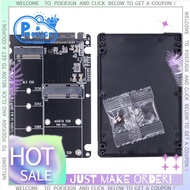 2 in 1 M.2 NGFF SSD to SATA 3.0 Adapter Converter Case Enclosure 6Gbps SSD Case Support 2230 2242 22