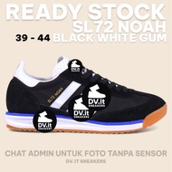 100% BNIB Sepatu Sneakers CAsual Kasual Pria Terbaru SL72 SL 72 NOAH Black WHite GUm Size 39 - 44 Fr