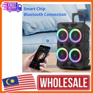 NDR-6666 800W SPEAKER MODEL : NDR-6666  - WIRELESS CONNECTION - RECHARGEABLE BUILT-IN BATTERY