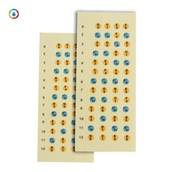 Ukulele Decals Fretboard Note Decals Sticker for Ukulele Beginners 2pack