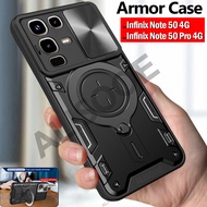 CASE INFINIX NOTE 50 50S 50X / NOTE 50 PRO MAGNETIC CASE SLIDE CAMERA #SNWMGCS