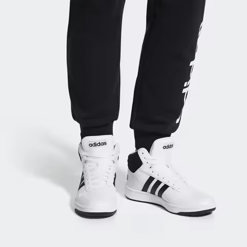 Adidas genuine NEO HOOPS 2.0 MID men's and women's casual sports shoes BB7208