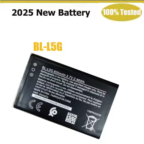 Brand-New for Nokia BL-L5G 800mAh Rechargeable Bateria