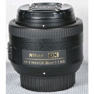 (USED) Excellent - Nikon 35mm f/1.8G AF-S DX lens