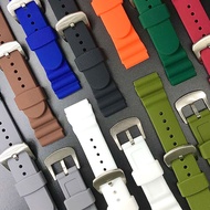 The Strap Is Used For Seiko Prospex SNE537 11 Series Silicone Strap 22MM