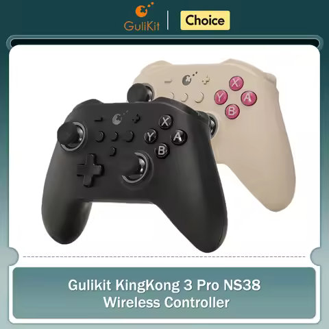GuliKit KK3 Pro Controller KingKong 3 NS38 Gamepad with Hall Effect Joysticks & Triggers for Windows