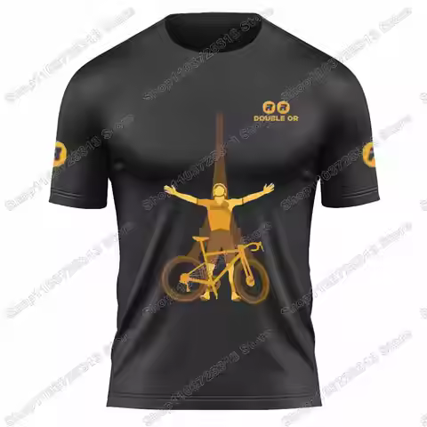 2024 Belgium Remco Evenepoel T Shirt Gold MTB Cycling Jersey GYM Outdoor Tech Shirts Training Tops F