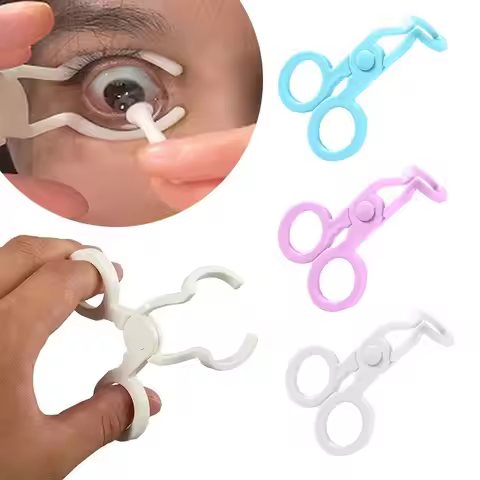 Eye Care Women Contact Lens Inserter Wearing Tool Contact Lenses Remover Travel Kit Contact Len Acce