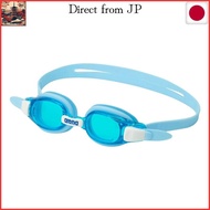 Arena Swimming Goggles for Juniors [Ipon] Sky Blue x Blue Free Size Anti-Darkness (Linon Function) AGL-7100J