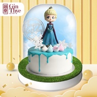 [Gin Thye] Anna | Disney Frozen Birthday Cake [ 5 inch | 7 inch ] Chocolate / Vanilla (Fresh Baked)