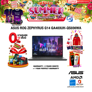 [ผ่อน 0% 10 ด.]ASUS ROG ZEPHYRUS G14 GA403UH-QS036WA /Ryzen 9 270/ประกัน 3 Years Onsite + 1 Year Per