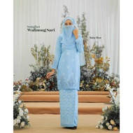 Kurung Songket BABY BLUE | WALINONG SARI