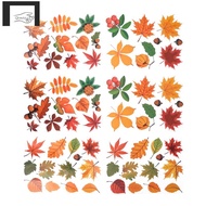 Window Decals Fall Clings Thanksgiving Fall Window Stickers for Glass Window Seasonal Autumn Decorat
