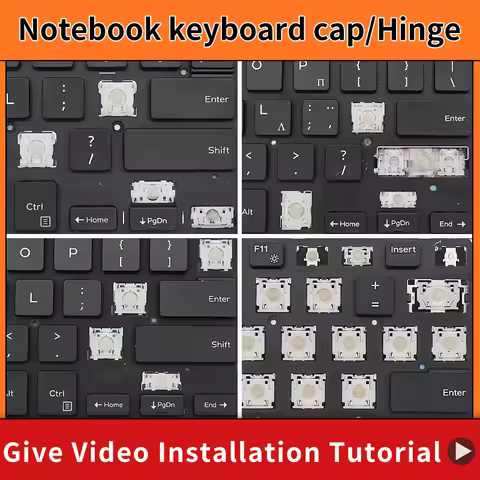 Replacement Keycap Key cap Hinge for DELL Inspiron 13 5368 5378 5578 7368 7378 14 7460 7466 7467 15 