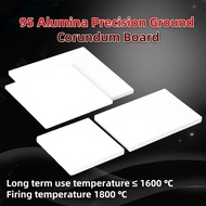 Fine Corundum Board 95% Alumina Square Sheet High Temperature Resistant Square Alumina Aluminum Plat