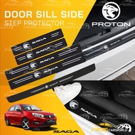 [𝟒𝐩𝐜/𝐒𝐞𝐭] Proton SAGA Door Sill Side Step Protector Aksesori Kereta 2021 2023 Car Accesories Bodykit R3 BLM FL FLX VVT