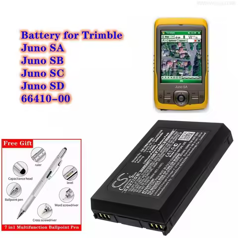 GPS Locator Battery 3.7V/2400mAh 66450-00, BA-1405206 for Trimble Juno SA, Juno SB, Juno SC, Juno SD