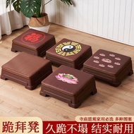 Lotus-shaped worship bench, prayer cushion, kneeling bench, meditation cushion, prayer mat, for home