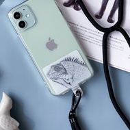 鬣蜥的智能手機帶