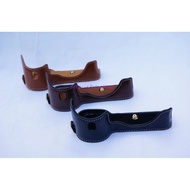 Sony a7 a7r a7s a7k Camera Bag Leather Case Base A7 Generation Half Case Base Leather Case Camera Ca