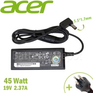 Acer Adapter ของแท้ Acer Aspire One 756 AO756 45W 5.5 สายชาร์จ เอเซอร์ อะแดปเตอร์ สายชาร์จ Acer