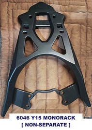 Top Box Rear Rack Monorack Alloy Yamaha Y15 Y15ZR V1 V2 Exciter Top Box Carrier Ready Stock