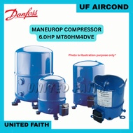 DANFOSS MANEUROP COMPRESSOR 6.0 HP MT80 MT80HM4DVE MT80HP4AVE MT80HM4FVE