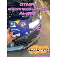 HONDA CITY 08-13 GM2 H4 HEAD LAMP LED （ PEGASUS V1 high low beam led ）PEGASUS LED 35w 9000LM 4300K /