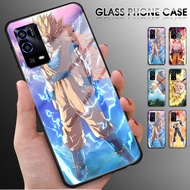 For OPPO A55 4G A95 A94 A74 A54 A54S Reno 5F Anime Son-Goku Soft Edge Silicone Hard Case Shockproof 