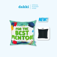 Dakki 18"x18" Best Mentor Throw Pillow
