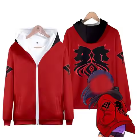 Aphmau Hoodies Aaron Zipper Varsity Jacket Merch Zip Printed Sweatshirt Women Men Cosplay Costume Ca