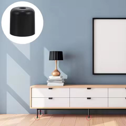 4Pcs Plastic Furniture Legs Modern Heavy Duty Replacement for Sofa Couch Chair Dresser Sturdy Screw-