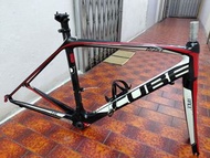 cube agree gtc pro全碳 carbon 超輕 公路車(車架 )連BB java