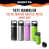 YETI Rambler 18 oz  Water Bottle with Chug Cap | BPA-Free Tumbler 532ml, leakproof