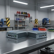 1& 100% new Brand new  Embedded Computer J4105/J4125/J6413/N100 Fanless Industrial Box Pc Industrial