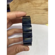 D339 Natural Gemstone/Blue Peter Stone Hand Row/Width 16mm Width: 16mm Weight: 47.6g