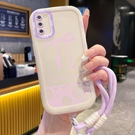 Samsung A02S A03S M02S F02S Case Simple Case With Lanyard