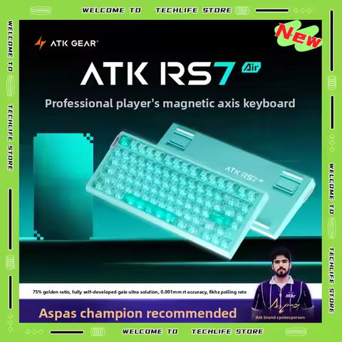 ATK RS7 Air Magnetic Switch Wired RGB Mechanical Keyboard 75% RGB Hot-Swappable Hall Effect Gaming K