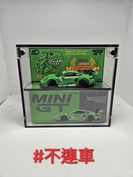 (Minigt #889 展示盒)  MINIGT 889  - Porsche 911 GT3 R #77 AO Racing  2024 IMSA Daytona 24 Hrs