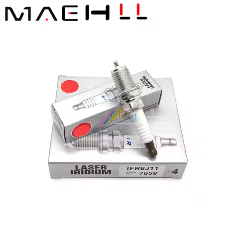 7658 IFR6J11 Iridium Spark Plug 4PCS For Suzuki Liana Baleno Grand Vitara Ignis Jimny Swift SX4 Wago