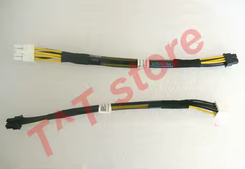 New original for Dell R740 R740xd Laptop GPU Power Cable Riser to GPU 04VPD3 4VPD3 test good free sh